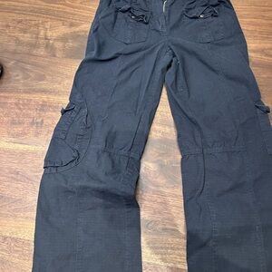 Brandy Melville Dark Cargo Pants